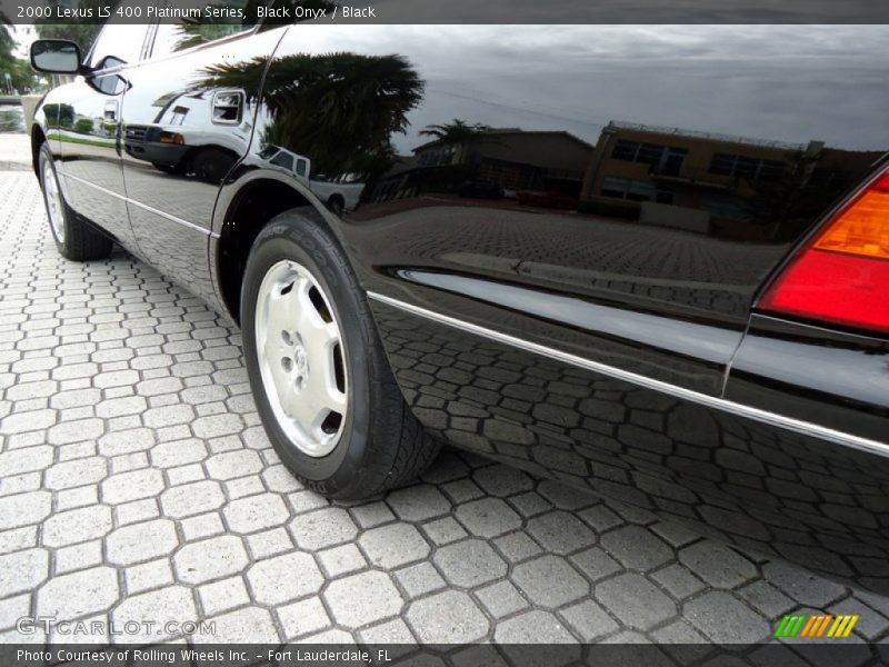 Black Onyx / Black 2000 Lexus LS 400 Platinum Series