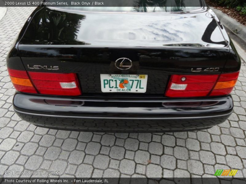 Black Onyx / Black 2000 Lexus LS 400 Platinum Series