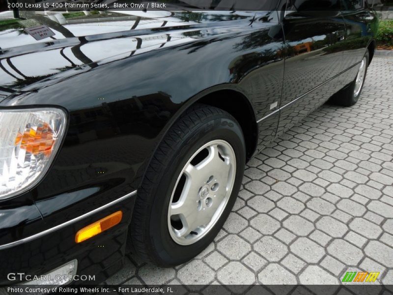 Black Onyx / Black 2000 Lexus LS 400 Platinum Series