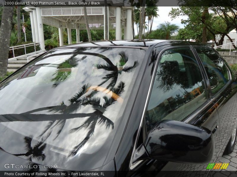 Black Onyx / Black 2000 Lexus LS 400 Platinum Series