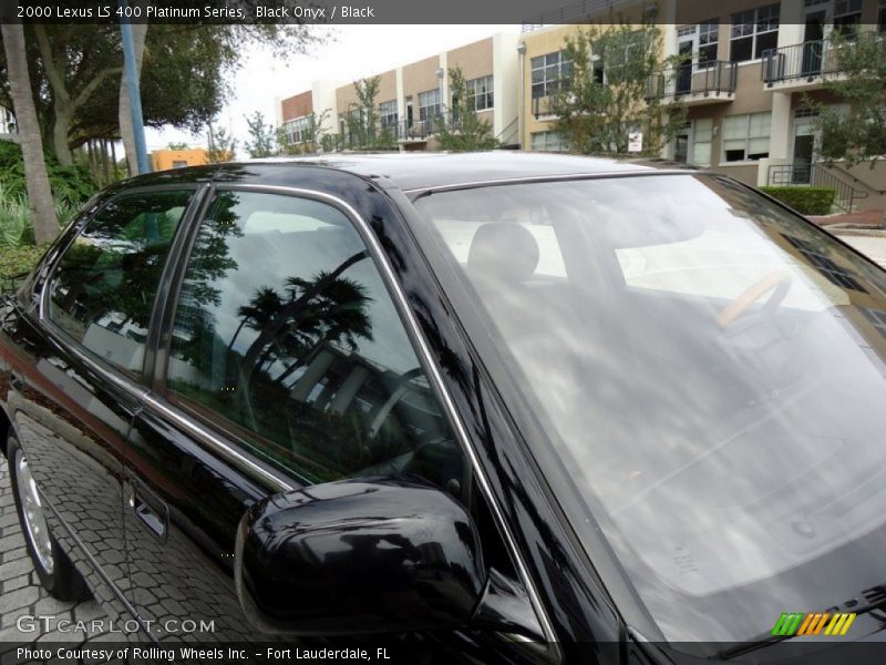 Black Onyx / Black 2000 Lexus LS 400 Platinum Series