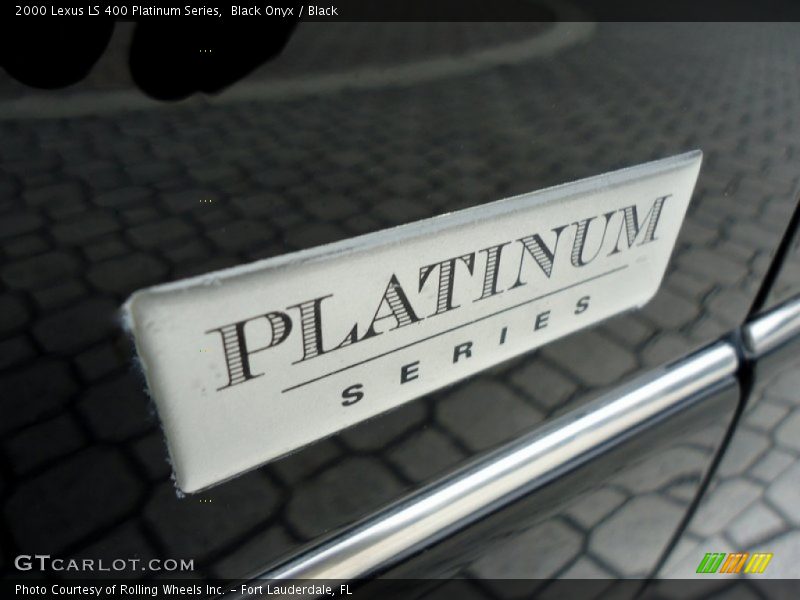  2000 LS 400 Platinum Series Logo