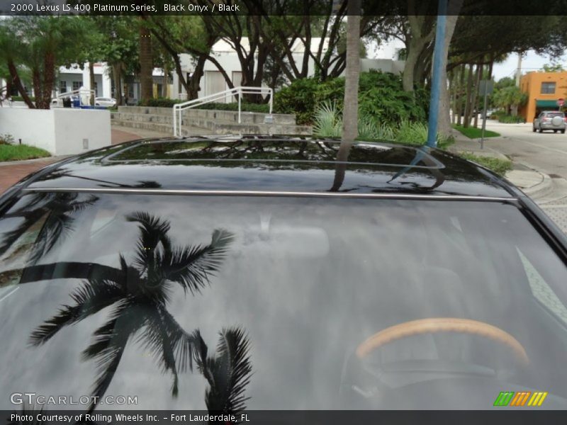 Black Onyx / Black 2000 Lexus LS 400 Platinum Series