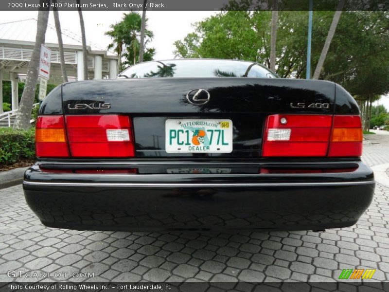 Black Onyx / Black 2000 Lexus LS 400 Platinum Series