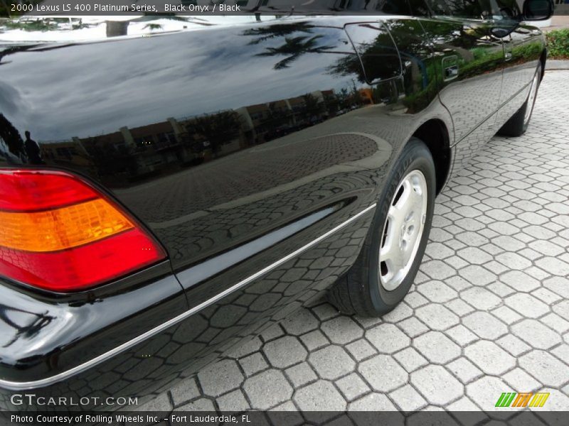 Black Onyx / Black 2000 Lexus LS 400 Platinum Series