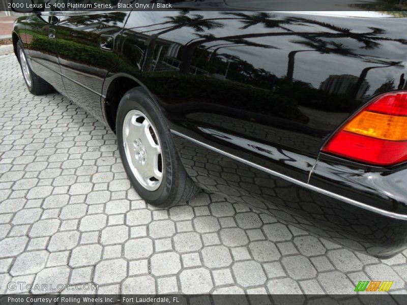 Black Onyx / Black 2000 Lexus LS 400 Platinum Series