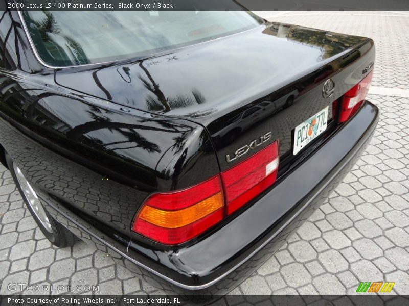 Black Onyx / Black 2000 Lexus LS 400 Platinum Series