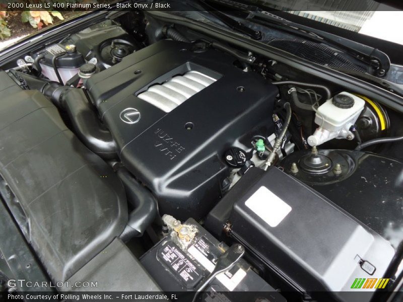  2000 LS 400 Platinum Series Engine - 4.0 Liter DOHC 32-Valve V8