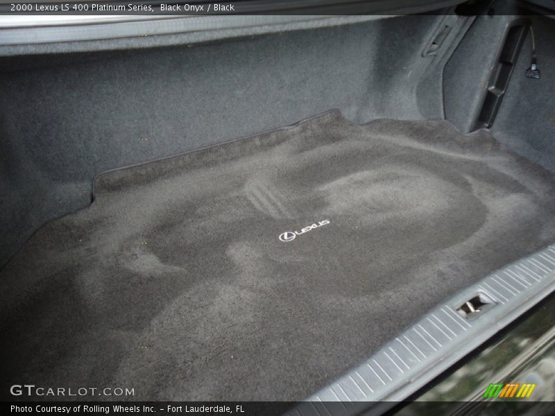 Black Onyx / Black 2000 Lexus LS 400 Platinum Series