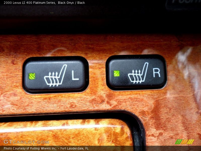 Controls of 2000 LS 400 Platinum Series