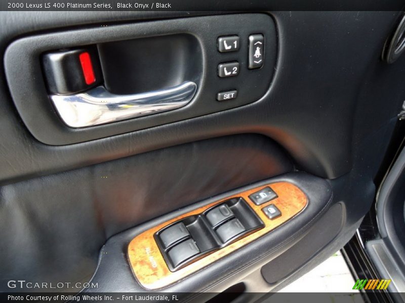 Controls of 2000 LS 400 Platinum Series