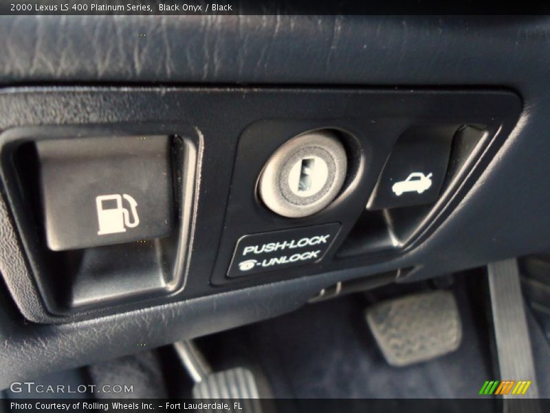 Black Onyx / Black 2000 Lexus LS 400 Platinum Series