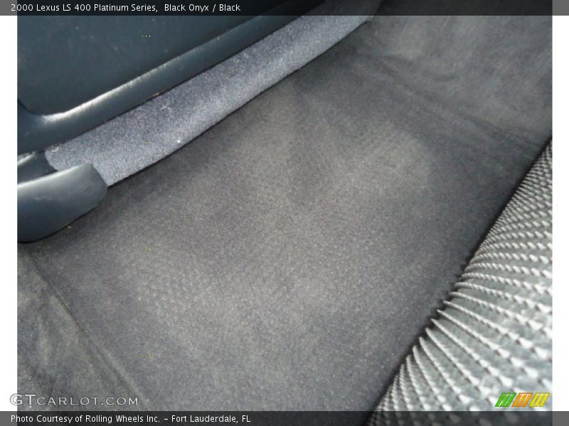 Black Onyx / Black 2000 Lexus LS 400 Platinum Series