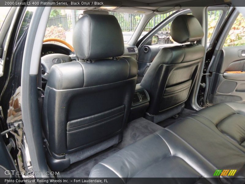 Black Onyx / Black 2000 Lexus LS 400 Platinum Series