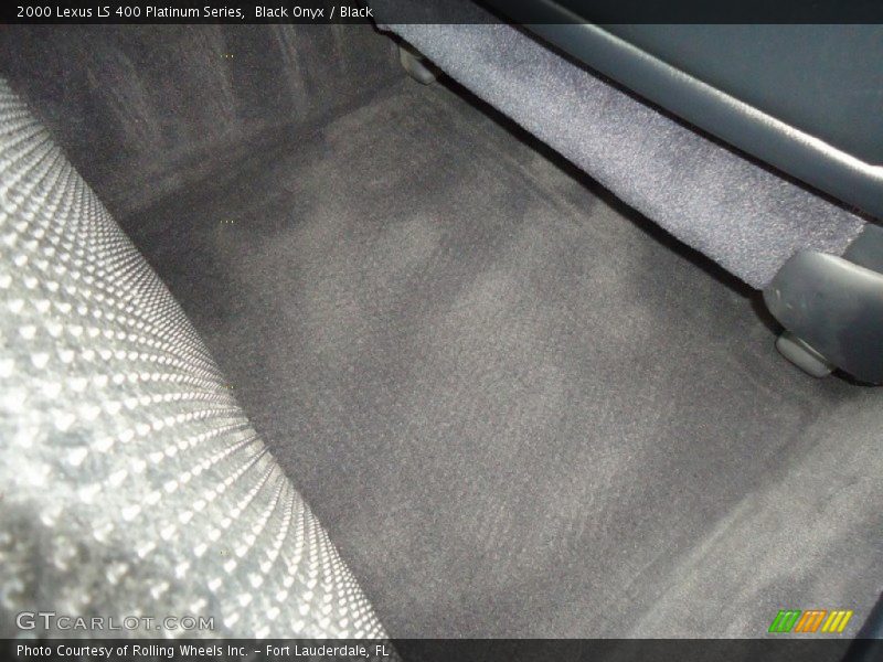 Black Onyx / Black 2000 Lexus LS 400 Platinum Series