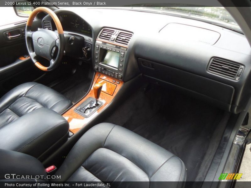 Black Onyx / Black 2000 Lexus LS 400 Platinum Series