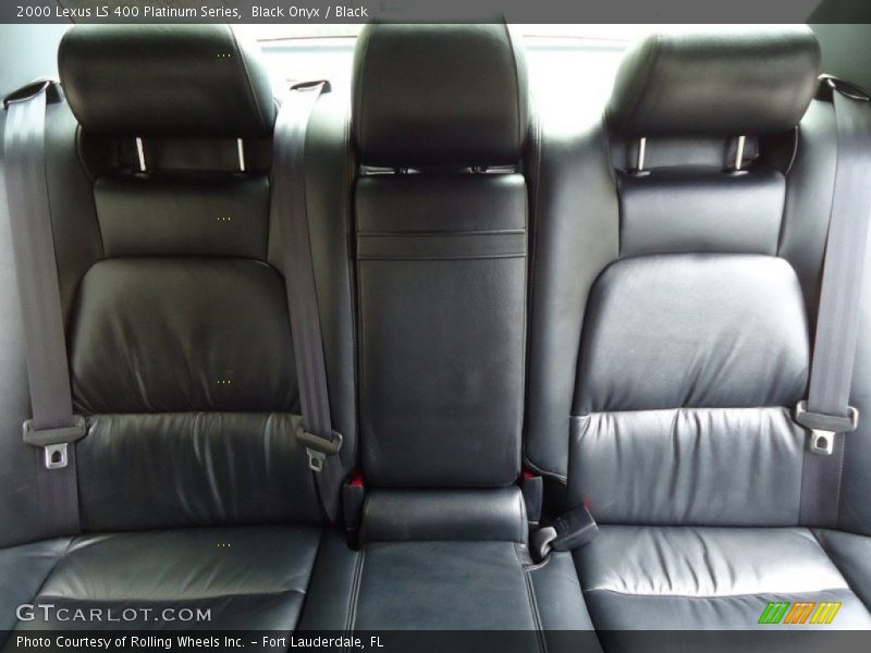Black Onyx / Black 2000 Lexus LS 400 Platinum Series
