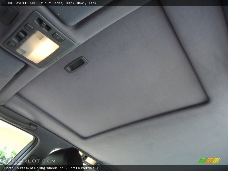 Black Onyx / Black 2000 Lexus LS 400 Platinum Series
