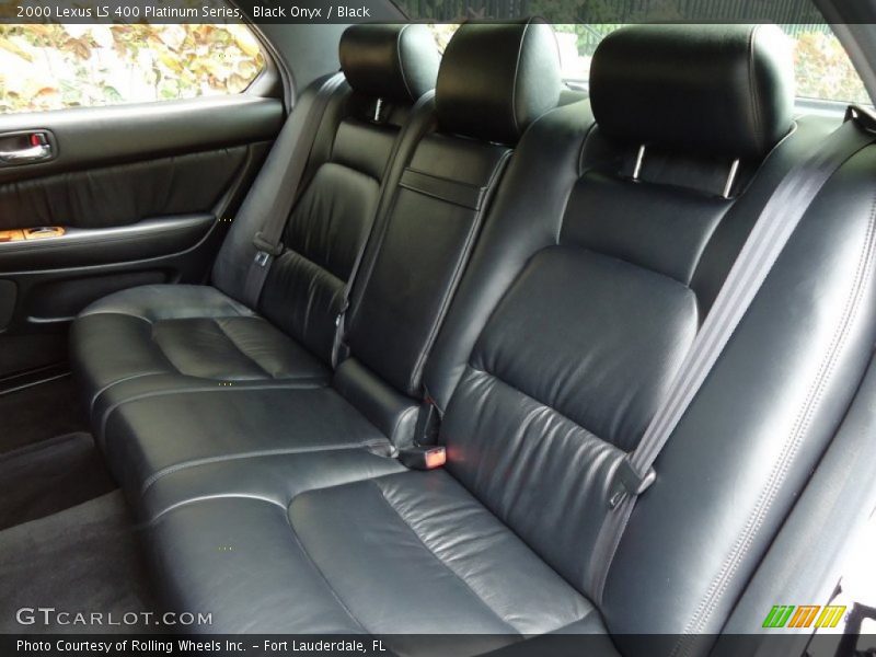 Black Onyx / Black 2000 Lexus LS 400 Platinum Series