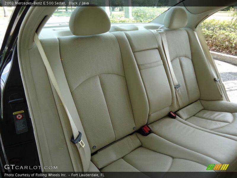 Black / Java 2003 Mercedes-Benz E 500 Sedan
