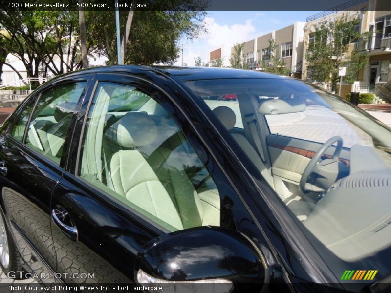 Black / Java 2003 Mercedes-Benz E 500 Sedan