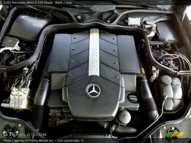 Black / Java 2003 Mercedes-Benz E 500 Sedan