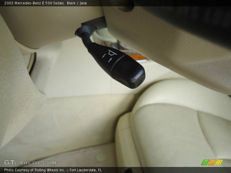 Black / Java 2003 Mercedes-Benz E 500 Sedan