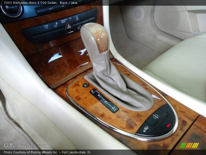Black / Java 2003 Mercedes-Benz E 500 Sedan