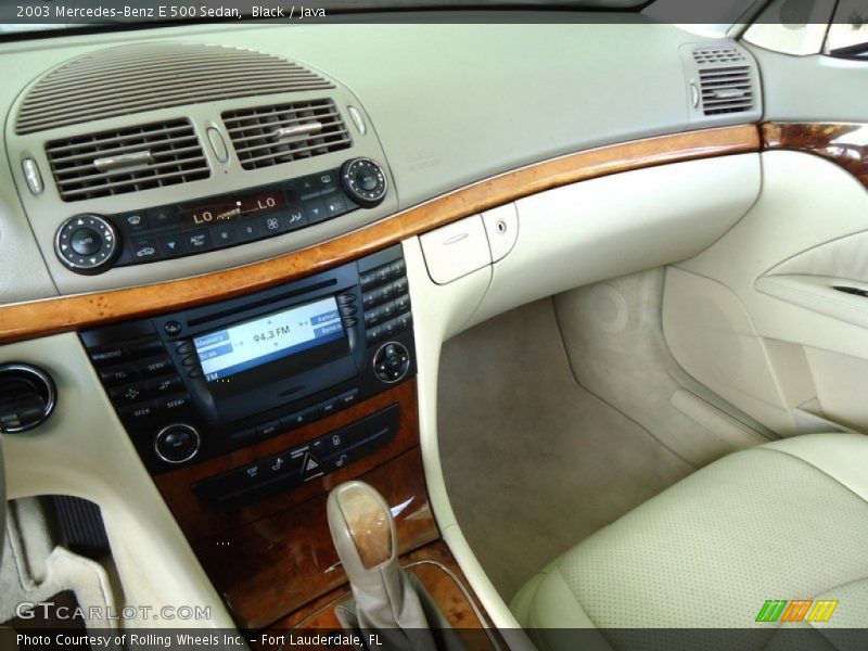 Black / Java 2003 Mercedes-Benz E 500 Sedan