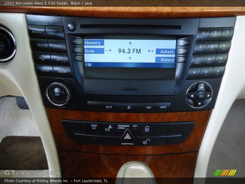 Black / Java 2003 Mercedes-Benz E 500 Sedan