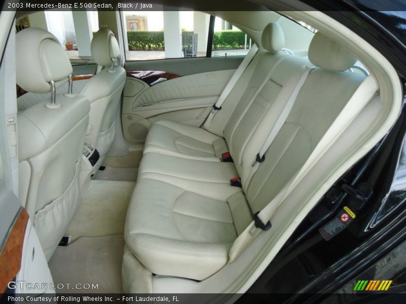Black / Java 2003 Mercedes-Benz E 500 Sedan