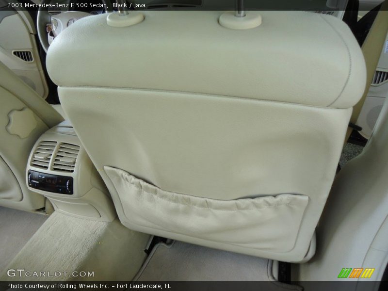 Black / Java 2003 Mercedes-Benz E 500 Sedan