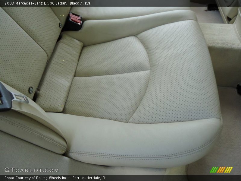 Black / Java 2003 Mercedes-Benz E 500 Sedan
