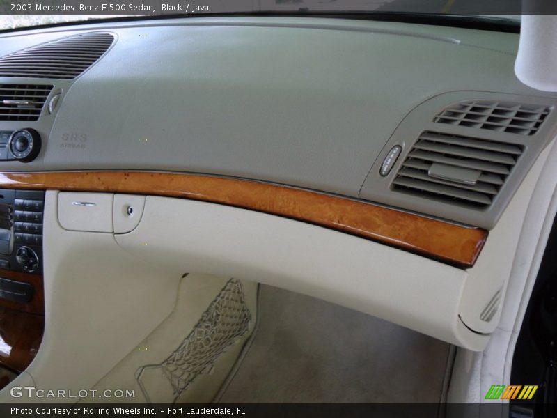 Black / Java 2003 Mercedes-Benz E 500 Sedan