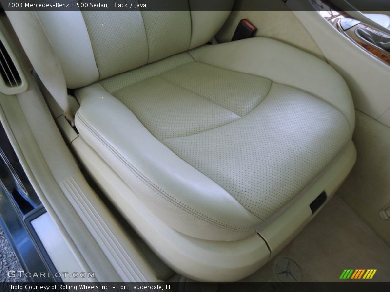 Black / Java 2003 Mercedes-Benz E 500 Sedan