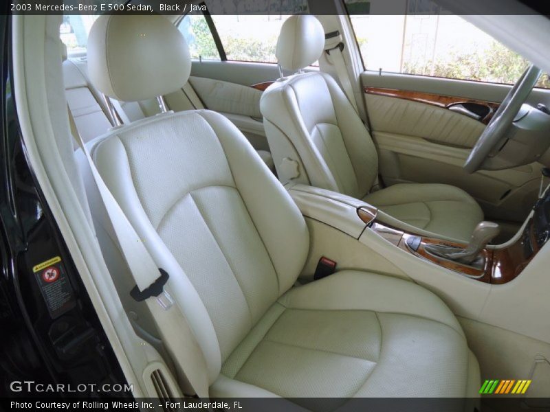 Black / Java 2003 Mercedes-Benz E 500 Sedan