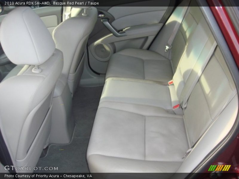 Basque Red Pearl / Taupe 2010 Acura RDX SH-AWD