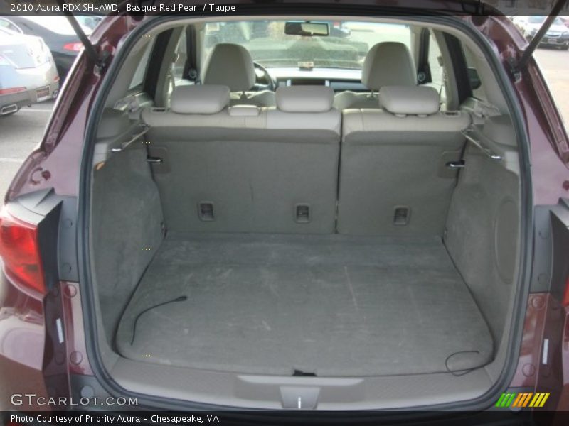 Basque Red Pearl / Taupe 2010 Acura RDX SH-AWD