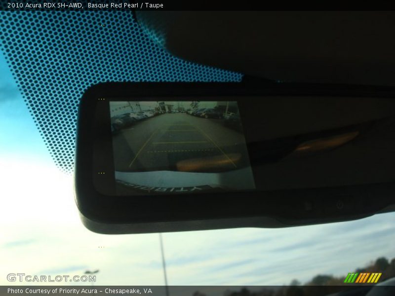 Basque Red Pearl / Taupe 2010 Acura RDX SH-AWD
