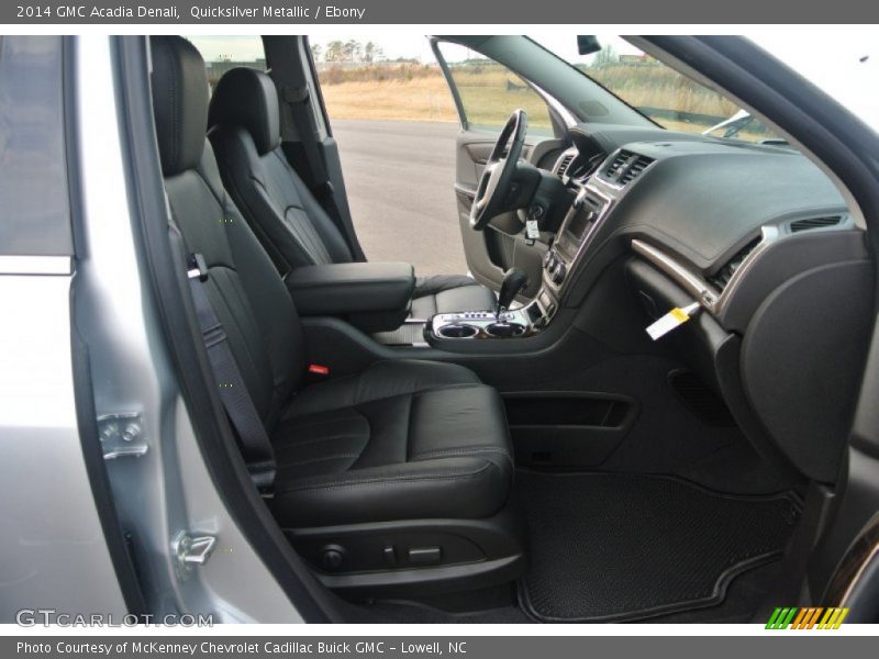 Quicksilver Metallic / Ebony 2014 GMC Acadia Denali