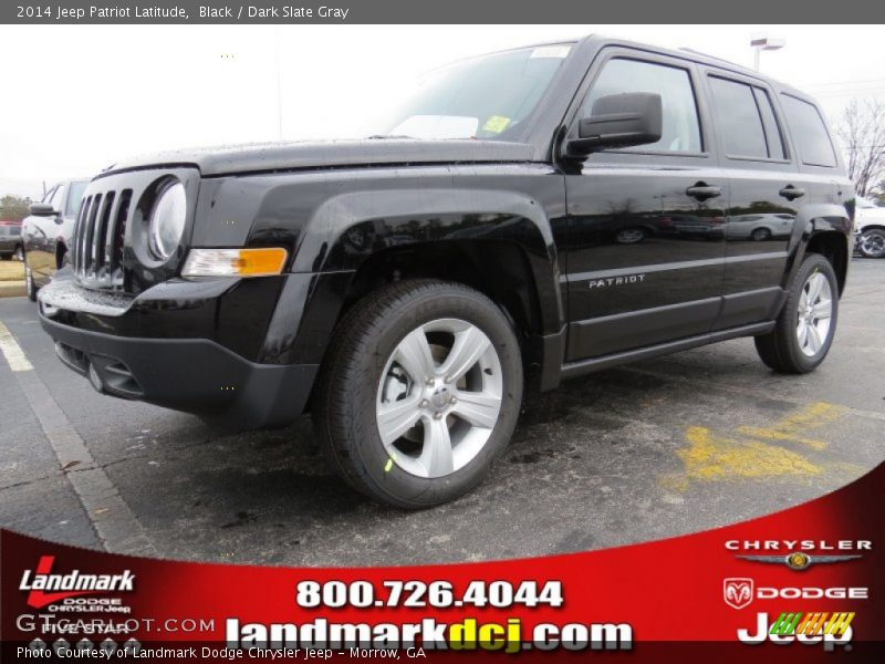 Black / Dark Slate Gray 2014 Jeep Patriot Latitude