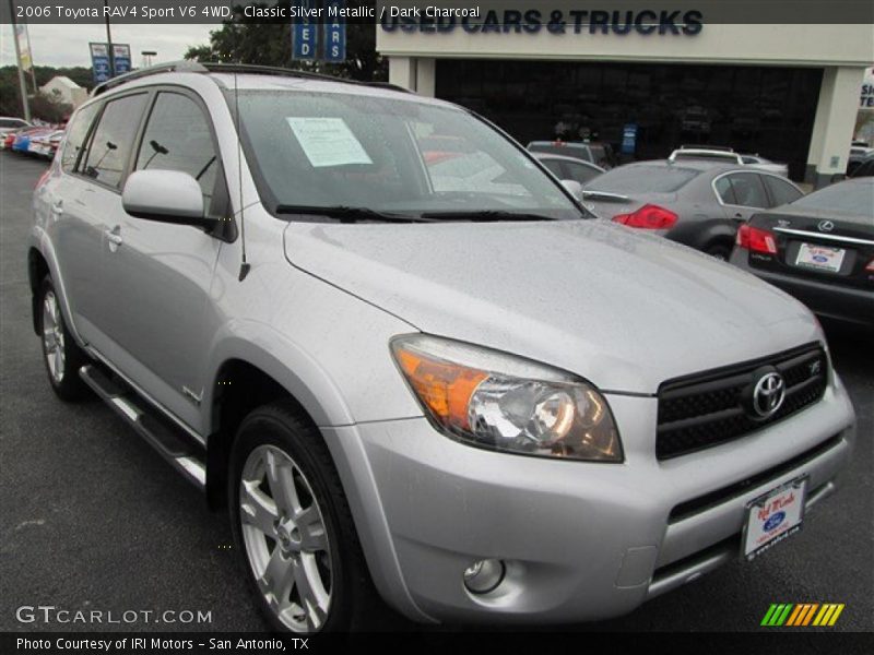 Classic Silver Metallic / Dark Charcoal 2006 Toyota RAV4 Sport V6 4WD