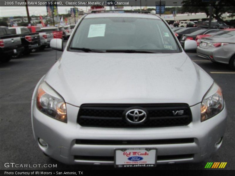 Classic Silver Metallic / Dark Charcoal 2006 Toyota RAV4 Sport V6 4WD