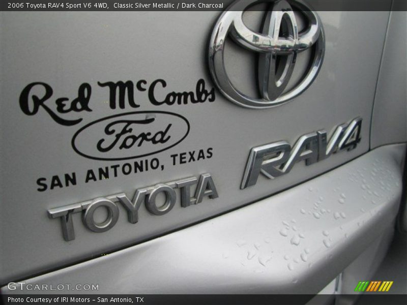 Classic Silver Metallic / Dark Charcoal 2006 Toyota RAV4 Sport V6 4WD