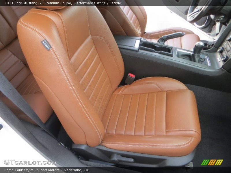 Performance White / Saddle 2011 Ford Mustang GT Premium Coupe