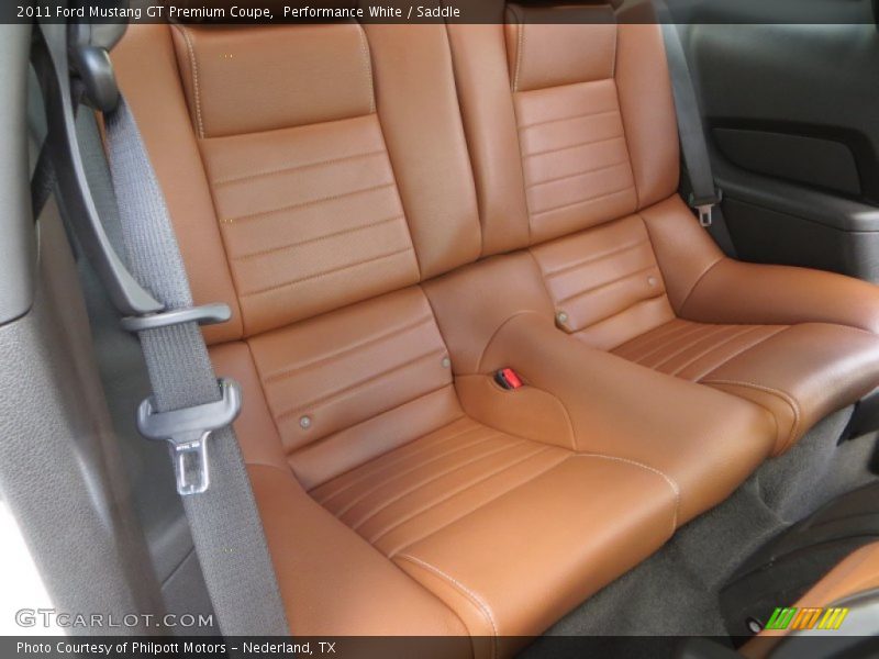 Performance White / Saddle 2011 Ford Mustang GT Premium Coupe