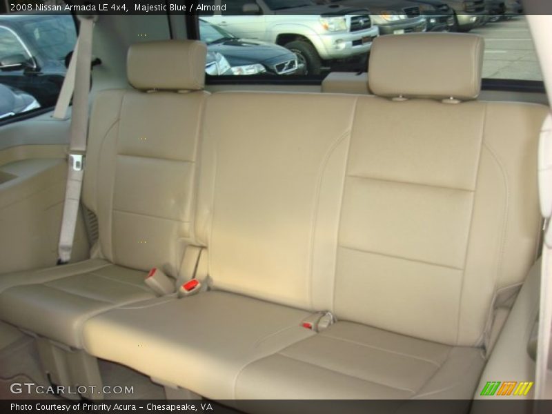 Majestic Blue / Almond 2008 Nissan Armada LE 4x4