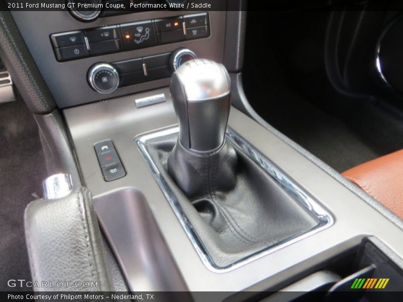 Performance White / Saddle 2011 Ford Mustang GT Premium Coupe