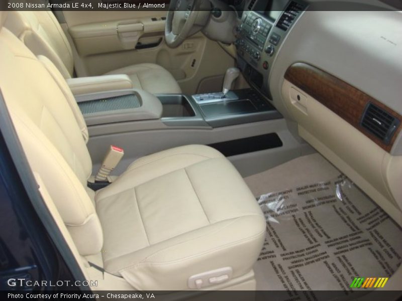 Majestic Blue / Almond 2008 Nissan Armada LE 4x4