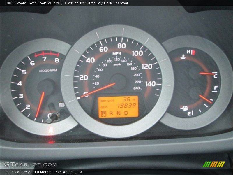 Classic Silver Metallic / Dark Charcoal 2006 Toyota RAV4 Sport V6 4WD
